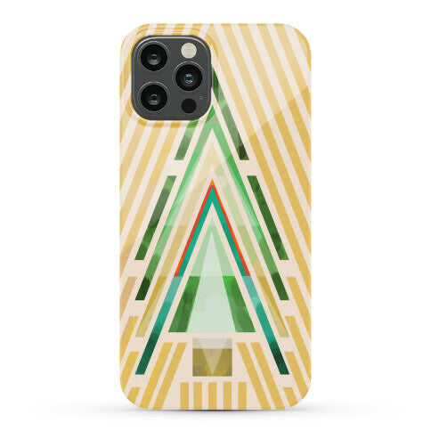 Geometric Summer Tree Phone Case